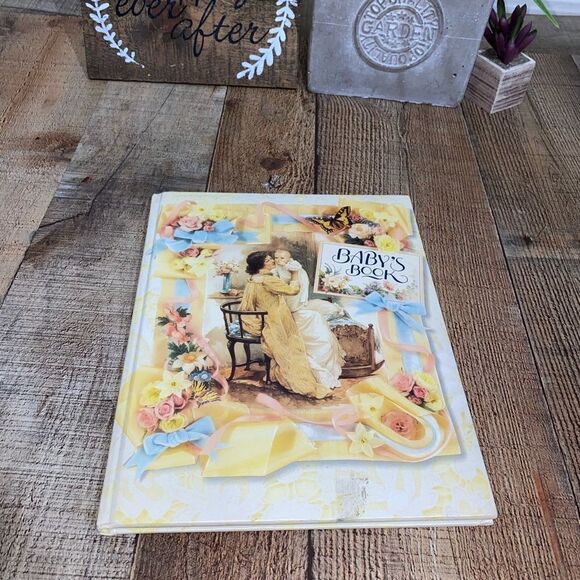 Cynthia Hart Baby's Book Keepsake Victorian Journal Album Antique CR Gibson. - Picture 9 of 13